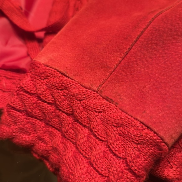 Coldwater Creek petite red suede jacket - Picture 11 of 13